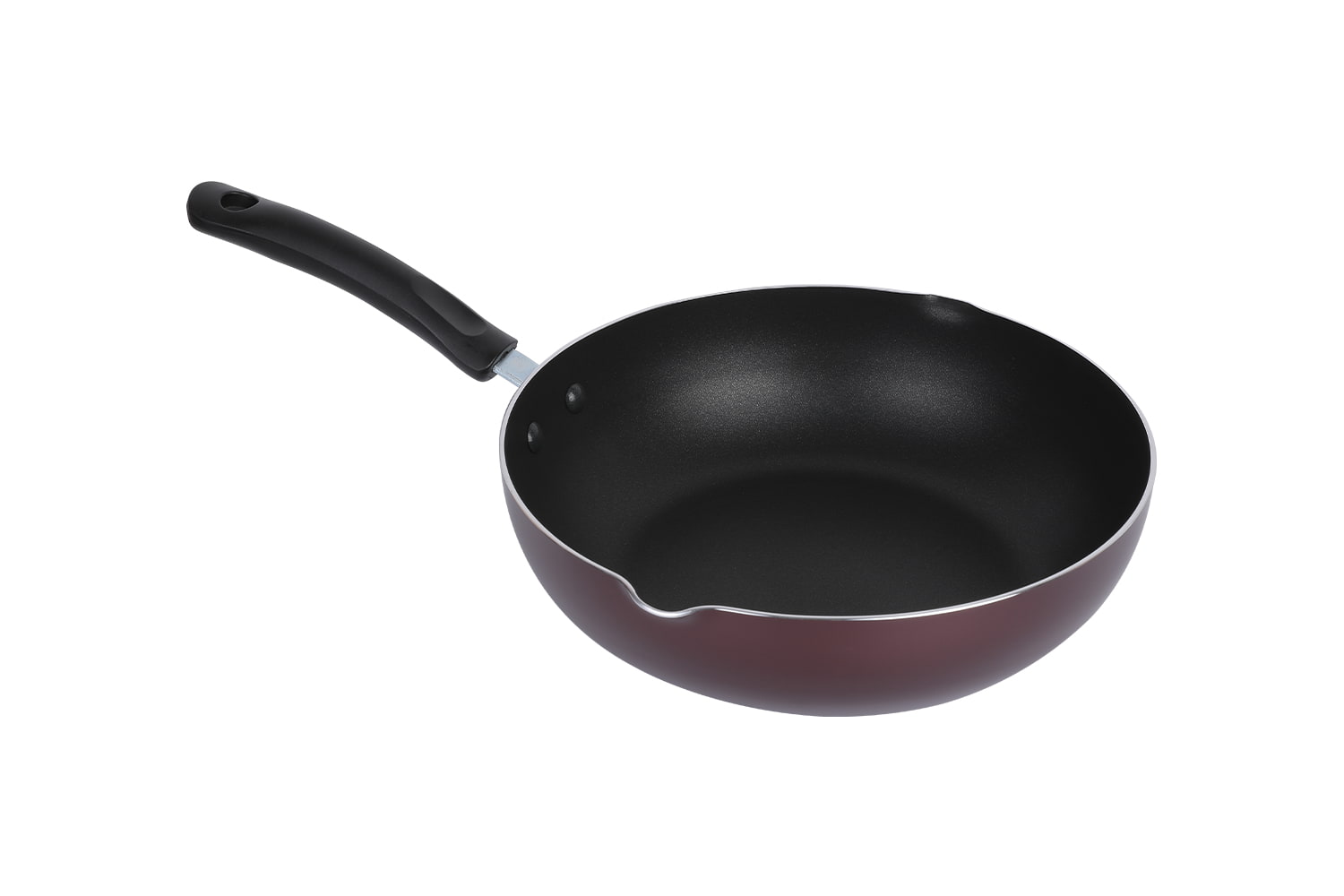 CLW2851 Wok-Gan clúdach gloine 28 wok, Flaming Wok, wok neamh-bata